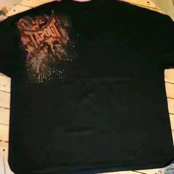 Tapout 3xl Charles "Mask" Lewis the founder of TapouT signature Cotton T Rare ♥️ - Picture 4 of 5